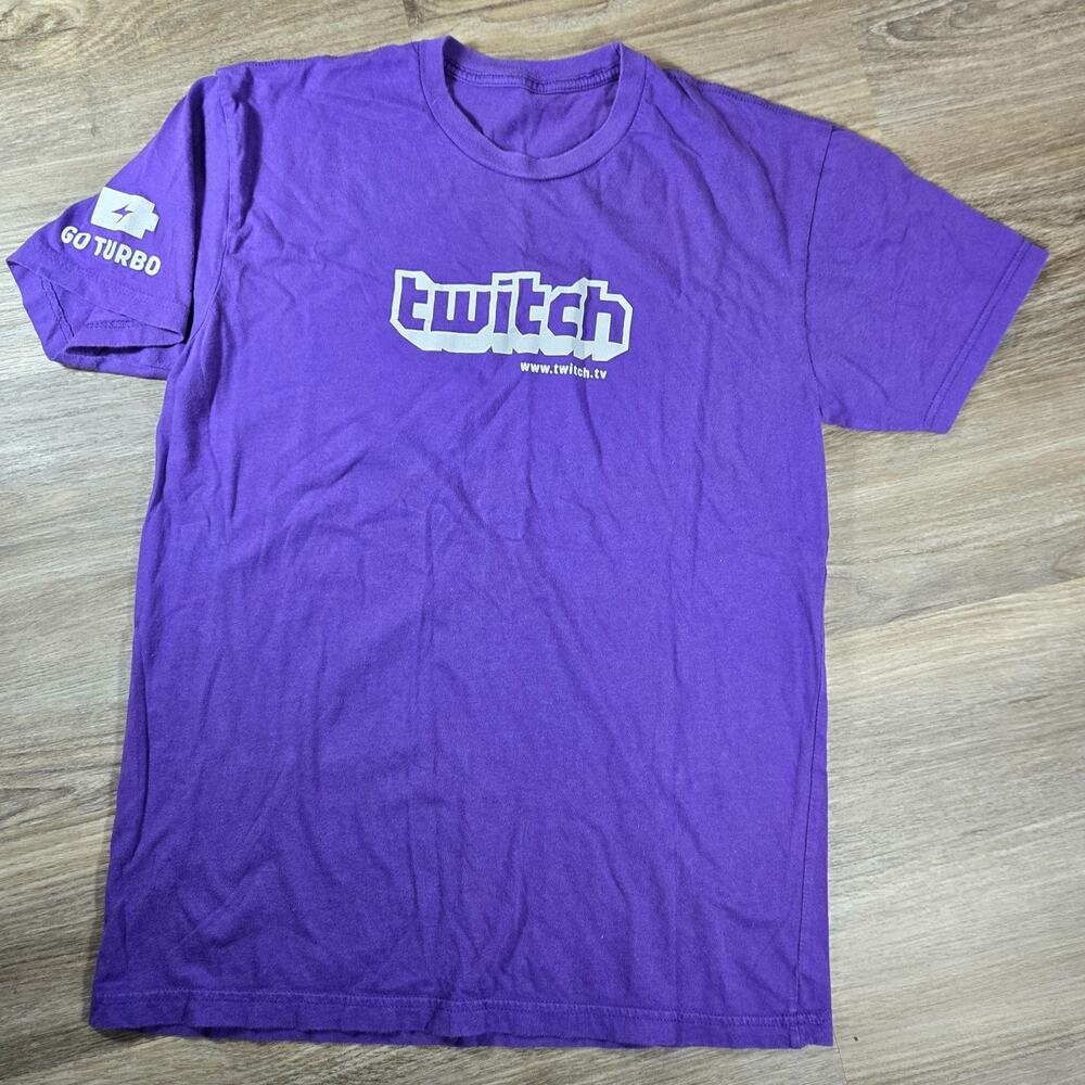 Official TwitchCon Event Staff Admin Shirt Adult Medium Twitch Video Game Stream
